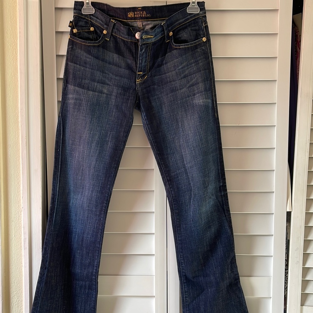 Rock & Republic Dark Blue Bootcut Jeans